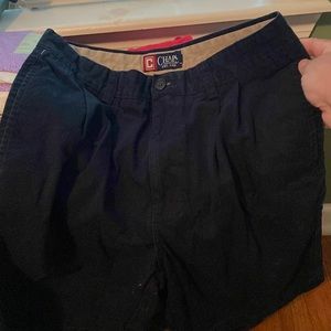 Men’s Navy Chaps Chino Shorts